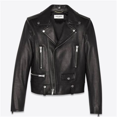 yves saint laurent motorcycle jacket|yves Saint Laurent jacket vintage.